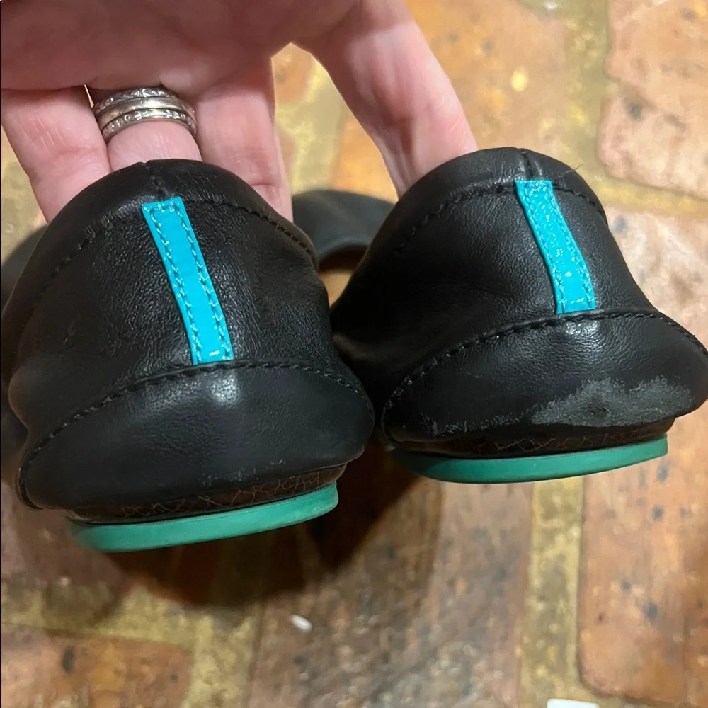 Tieks Classic Matte Black Ballet Flats